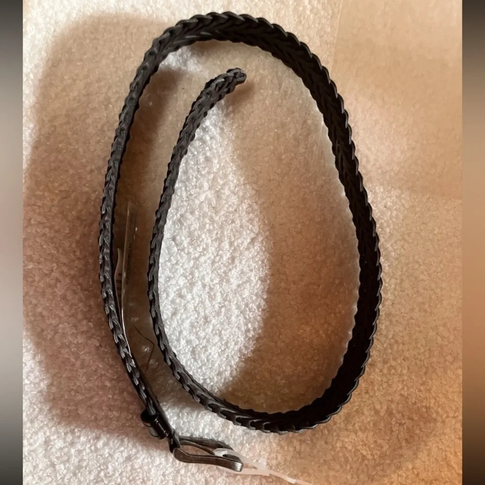 💜Wonder Nation Boys' Braided Belt Size:Large Waist 37in